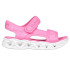 Zapatillas Skechers Heart Lights Sandals Niña Pink Mesh/Multi Trim