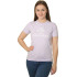 Camiseta Converse Seasonal Star Chevron Lavanda Mujer