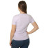 Camiseta Converse Seasonal Star Chevron Lavanda Mujer