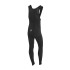 Culotte Pirata de ciclismo SpiukC/T Anatomic Hombre Negro/Rojo
