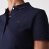Polo Lacoste Slim fit Stretch Cotton Piqué Azul Mujer