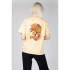 Camiseta Casual para Mujer Vainilla