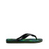 Chanclas Havaianas Brasil Fresh Hombre Black/Black/Leaf Verde
