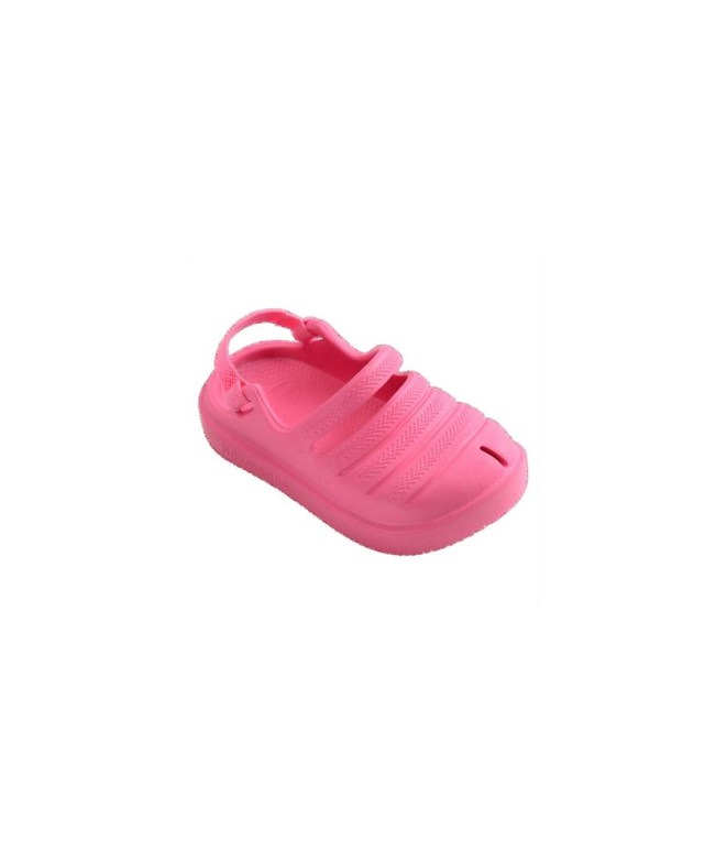 Zuecos Havaianas Baby Clog Niña Ciber Rosa