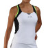 Camiseta de Pádel Endless Starlett Mujer Blanco-Verde