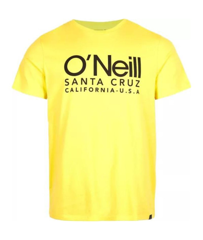 Camiseta O'Neill Cali Original Hombre Amarillo
