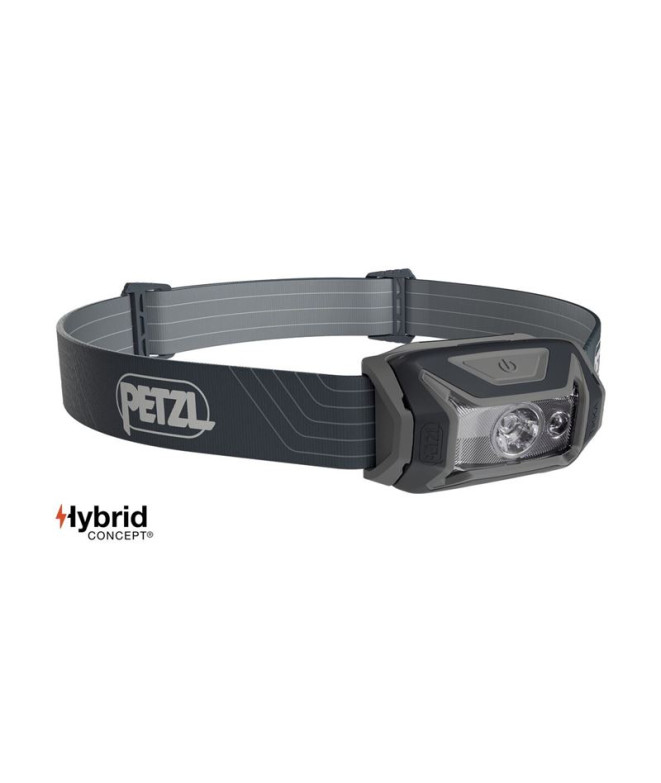 Linterna de Escalada Petzl Tikka Gris
