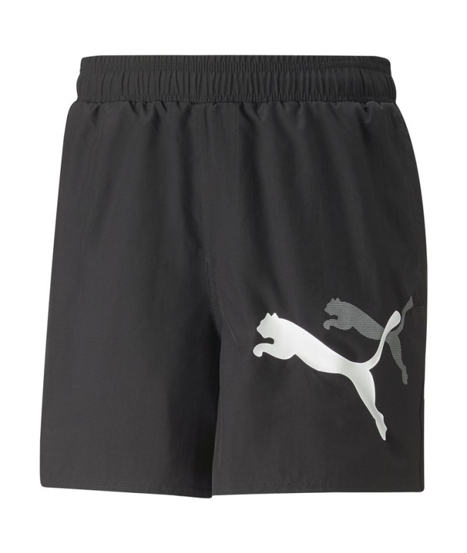 Pantalones Puma Ess+ Logo Power Cat Negro