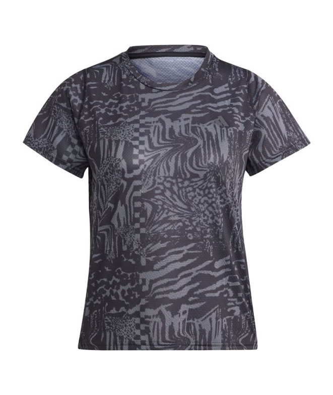 Camiseta de Running adidas Ri 3B Aop Mujer