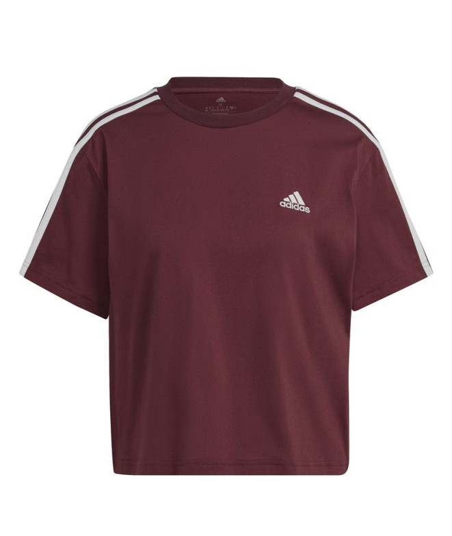 Camiseta adidas 3S Cr Mujer