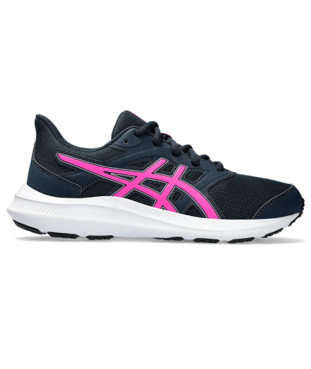 Zapatillas de Running ASICS Jolt 4 Gs Infantil Azul/Rosa