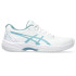 Zapatillas de Tenis ASICS Gel-Game 9 Clay/Oc Mujer Blanco/Gris Azul