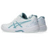 Zapatillas de Tenis ASICS Gel-Game 9 Clay/Oc Mujer Blanco/Gris Azul