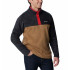 Forro polar de Montaña Columbia Steens Mountain™ Half Snap Brown Hombre