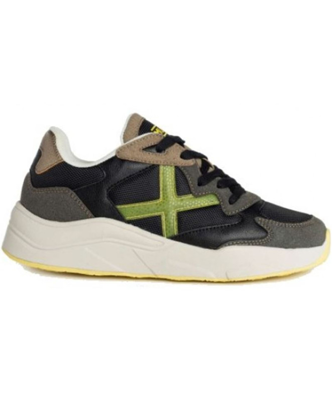 Zapatillas de Casual Munich Mali 31 Infantil Negro
