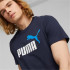 Camiseta Casual Puma Ess+ 2 Col Logo Navy Hombre