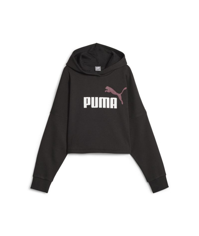 Sudadera de Puma Ess Logo Croppedo Infantil