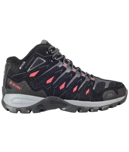 Botas de Montaña Hi-Tec Corzo Mid Waterproof Black-Molten...