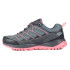 Zapatillas de Montaña Hi-Tec Lander Low Wp Mujer Charcoal/Black/Georgia Peach