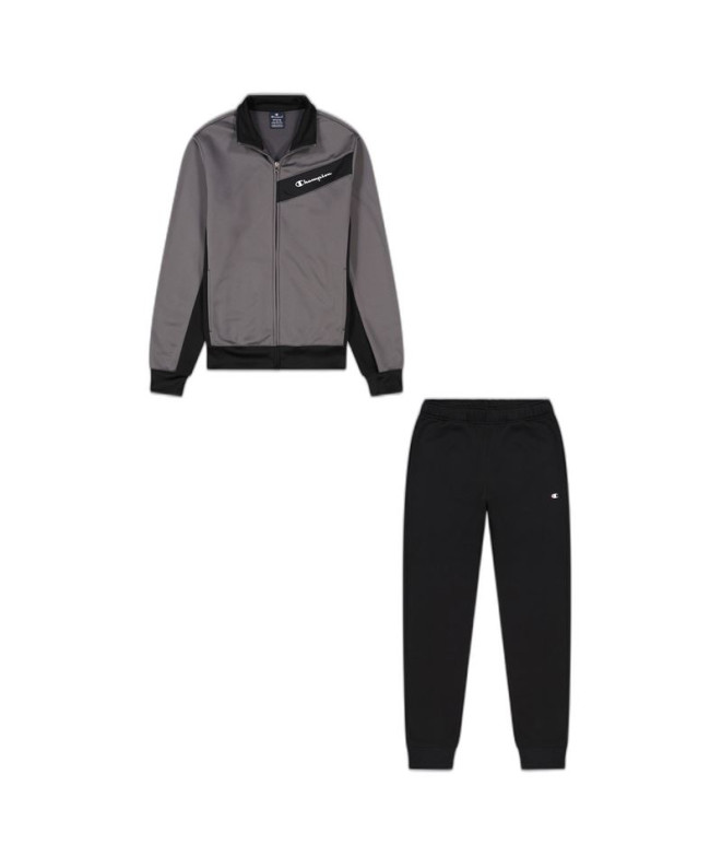 Chándal Champion Full Zip Legacy Gris Hombre