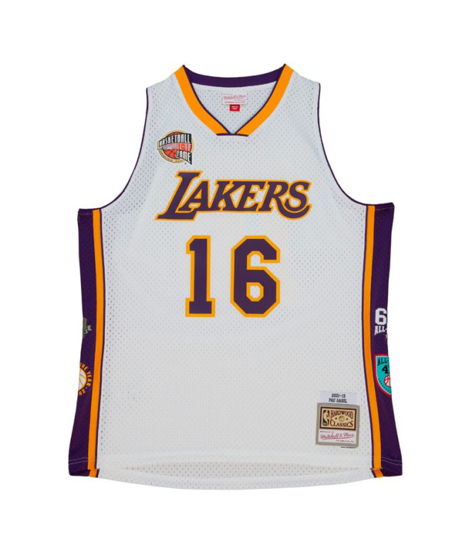 Camiseta de baloncesto Mitchell and Ness Lakers...
