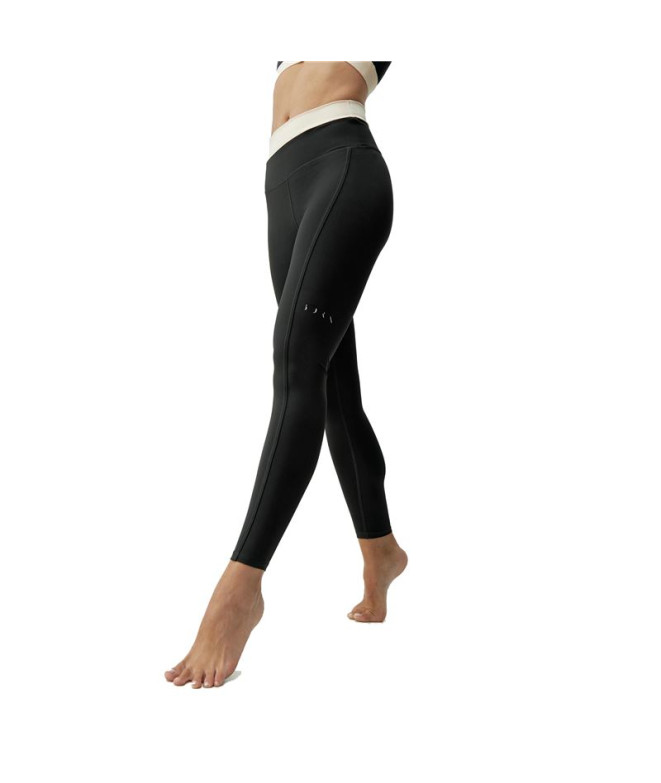 Mallas Born Living Yoga Fiorella Black/Tapioca...