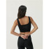 Top Born Living Yoga Yami Black Mujer