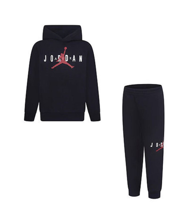 Conjunto Nike Jordan Sustainble Infantil Negro