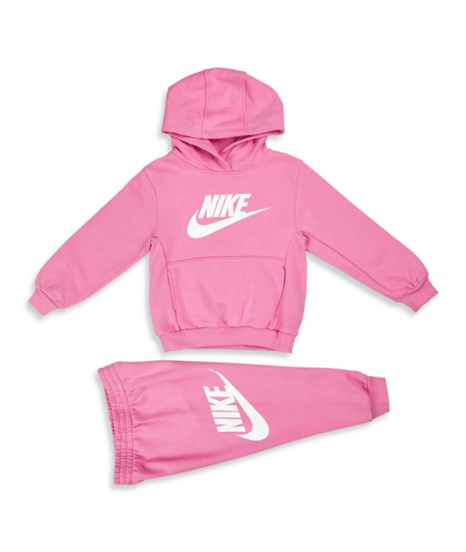Conjunto Nike Club Niña Rosa