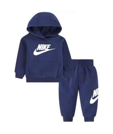 Conjunto Nike Club Fleece Set Niño Navy