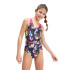 Bañador de Natación Speedo Allover Splashback Niña