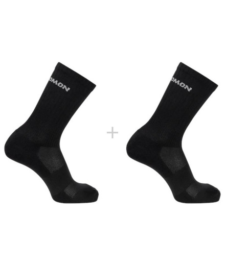 Calcetines de Senderismo Salomon 2-Pack-Black-Black