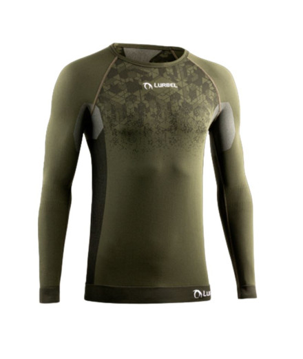 Camiseta de Trail Lurbel Win Long Sleeves Sottobosco/Negro