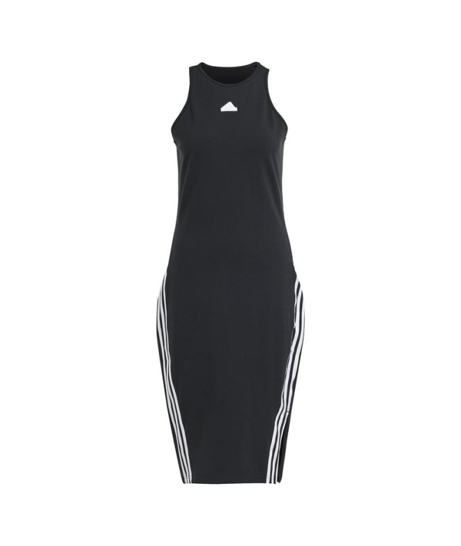 Vestido adidas Fi 3S Essentials Mujer Negro