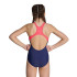 Bañador de Natación Arena Kikko V Swimsuit Swim Pro Navy/Fluo Infantil