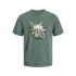 Camiseta Jack & Jones Jorheavens  Neck Infantil Verde