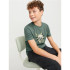 Camiseta Jack & Jones Jorheavens  Neck Infantil Verde