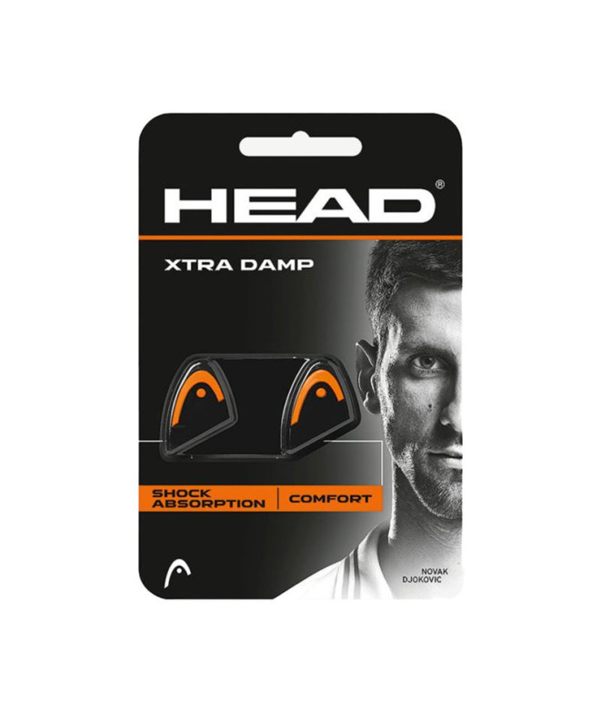 Antivibradores de tenis Head Xtra Damp Naranja