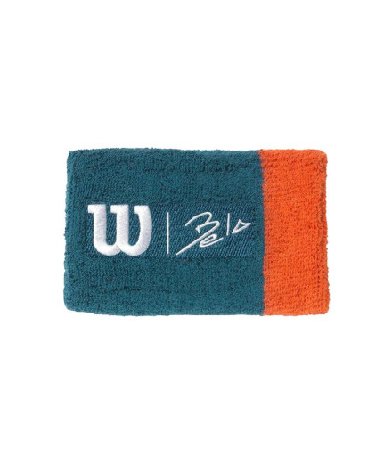 Muñequera de tenis Wilson Bela Extra Wide Wrtbd II...