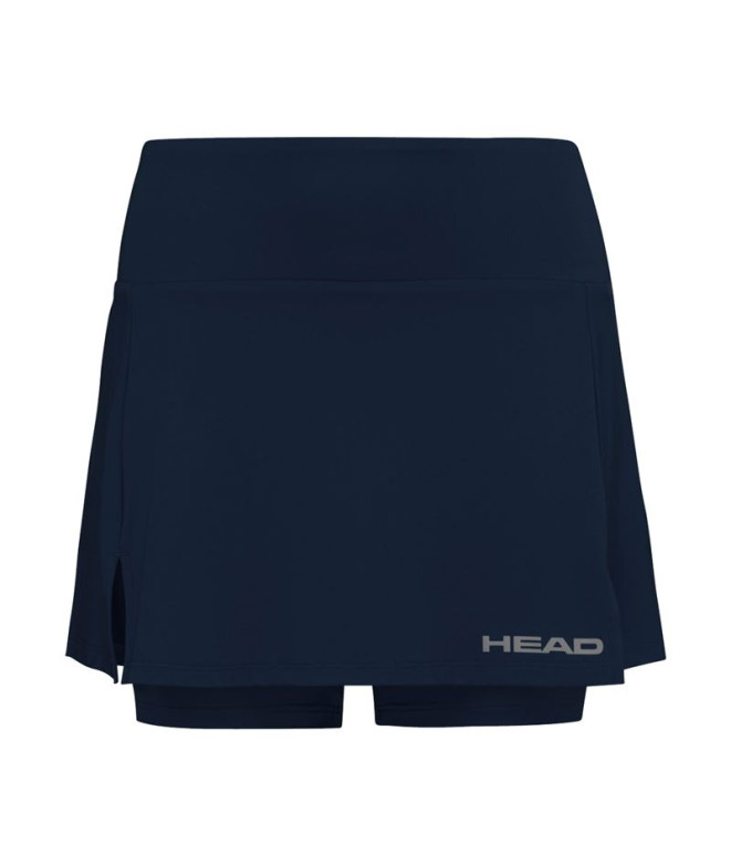 Falda de Tenis Head Club Basic Skort Mujer Azul...