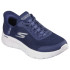 Zapatillas Skechers Go Walk Flex - Grand Slip-Ins Mujer Navy Textile/White Trim