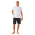 Camiseta Rip Curl Stapler Hombre Blanco