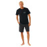 Camiseta Rip Curl Stapler Hombre Negro