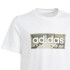 Camiseta adidas B Camo Lin Niño Blanco