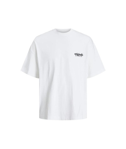 Camiseta Jack And Jones bari Back Hombre Blanco