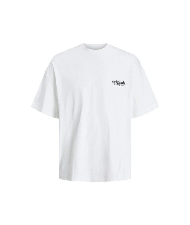 Camiseta Jack And Jones bari Back Hombre Blanco
