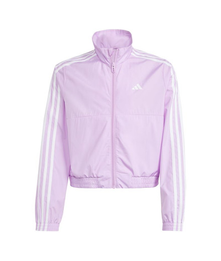 Chaqueta de Fitness adidas Essentials 3 Bandas Niña Lila