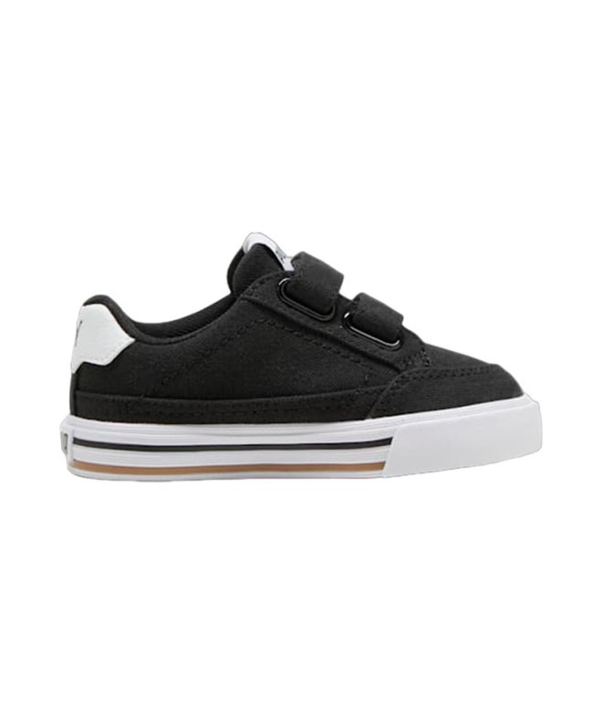 Zapatillas Puma Court Classic Vulc Negro Infantil