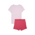 Chándal Puma Logo Infantil Rosa