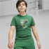 Camiseta Puma Graphics Year Verde Infantil